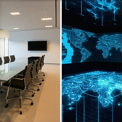 The difference between a standard meeting room and a real war room