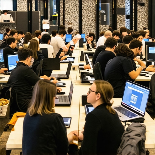 The logistics of hosting a 50-person hackathon in a coworking space