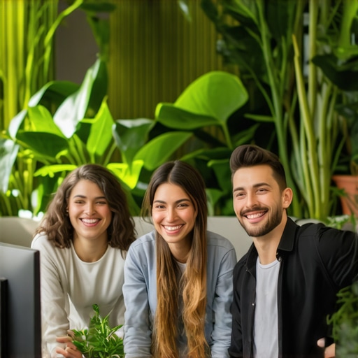 The surprising impact of office plants on team morale and output